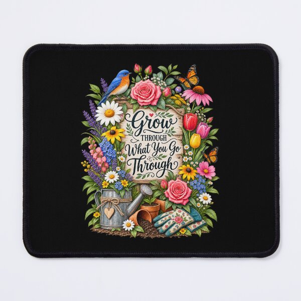 Item preview, Bloom Where You Are Planted - Floral Gardening Quote designed and sold by PGRprint.