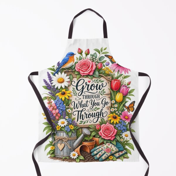 Item preview, Bloom Where You Are Planted - Floral Gardening Quote designed and sold by PGRprint.