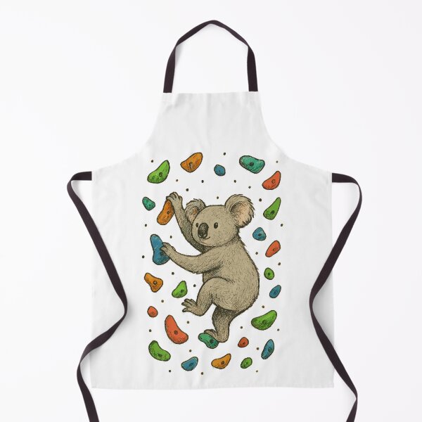 Item preview, Koala bouldering on the bouldering wall design designed and sold by Pineapple-Tree.