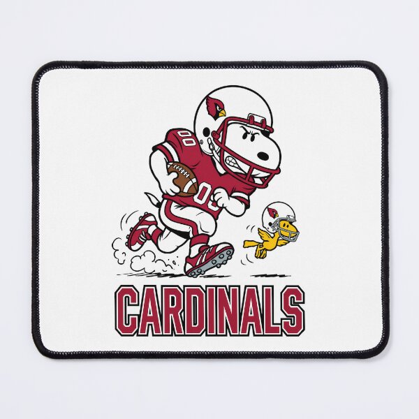 Item preview, Snoopy & Woodstock Arizona Cardinals Football Retro F069 designed and sold by GLUVY-THEME.
