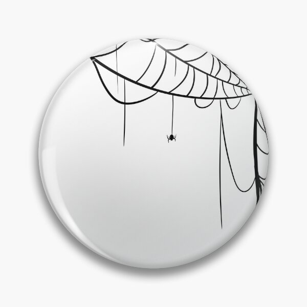Item preview, Spooky Spider Web Corner Frame — Hanging Cobweb Line Art Vector designed and sold by LYAN-STORE.