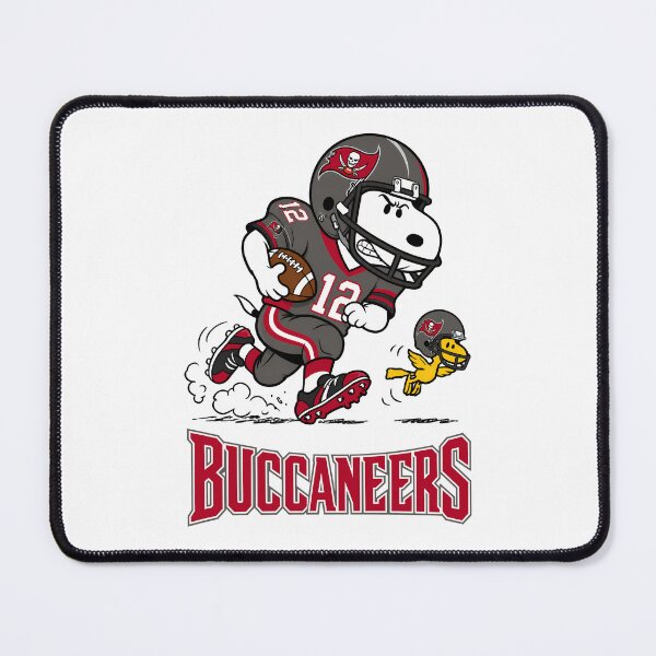 Item preview, Snoopy & Woodstock Tampa Bay Buccaneers Football Retro F070 designed and sold by GLUVY-THEME.
