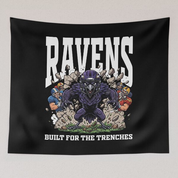 Item preview, RAVENS BUILT FOR THE TRENCHES - BAL RAVENS designed and sold by KEF Custom.