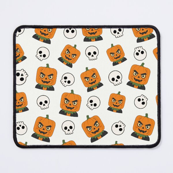 Item preview, Cute Halloween Pumpkin and Skull Pattern designed and sold by teeperfect.