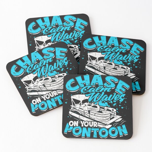 Item preview, 1 Chase Calm Waves On Your Pontoon Boat designed and sold by YarningsandYear.