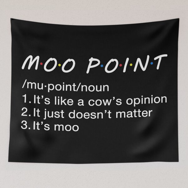 Item preview, Moo Point Definition.  designed and sold by CoCoArt-Ua.