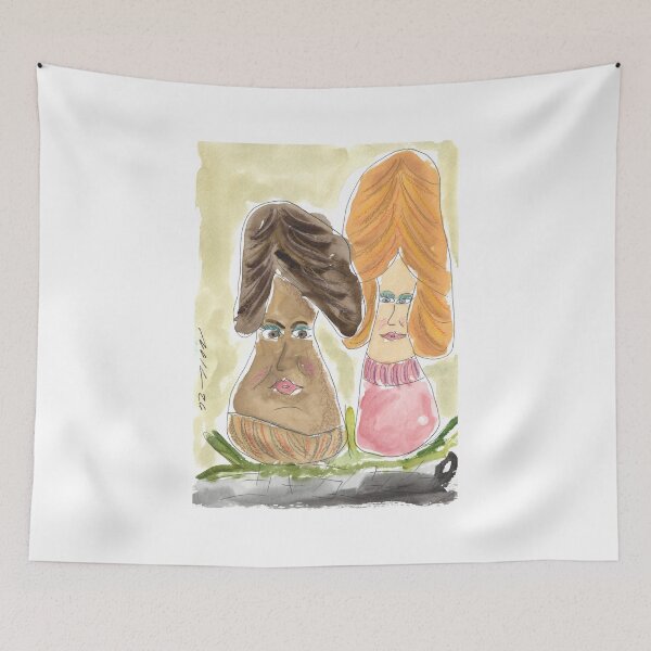 Item preview, The Secret Life of Shrooms, Das geheime Leben der Pilze, Cagney & Lacey designed and sold by Anke‘s Bazaar.