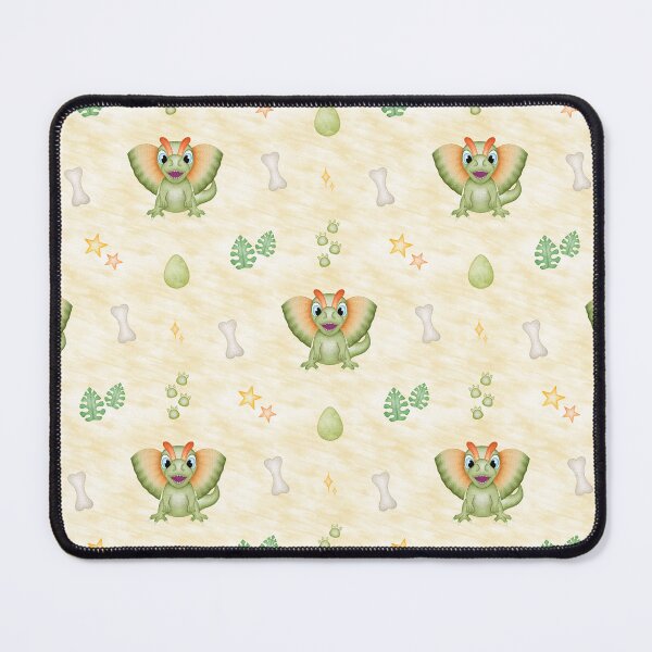 Item preview, Cute Orange Dinosaur Pattern - Whimsical Aesthetic Dino Art designed and sold by PatternUnique.