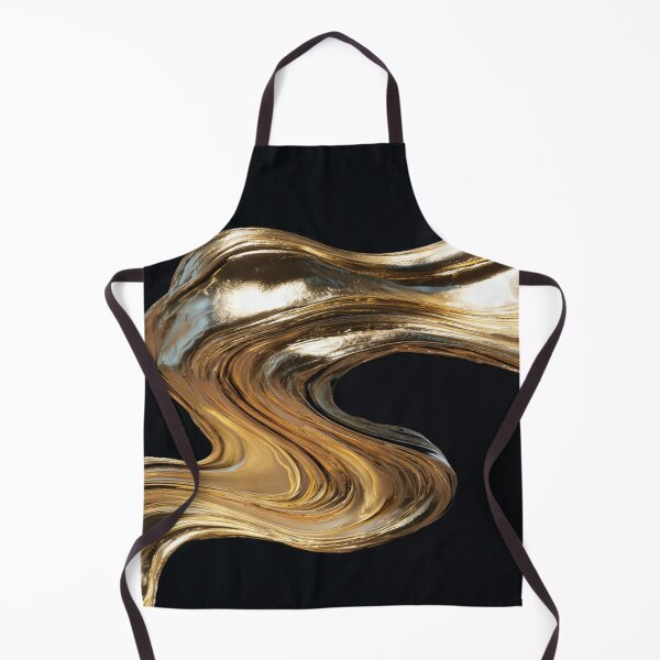 Item preview, Golden wave in Darkness designed and sold by NeonmindStudios.