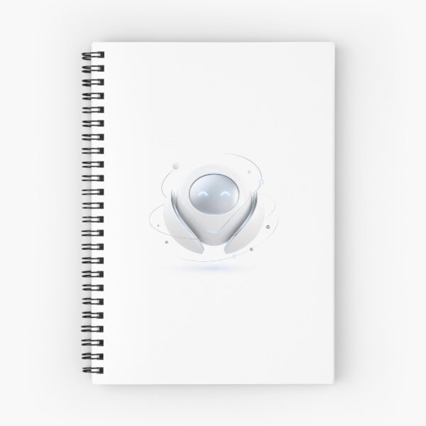 Item preview, Cute round robot in comic style designed and sold by TrendDes1gn.