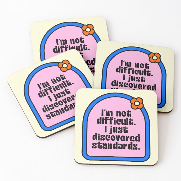 Item preview, Funny High Standards Self Worth Quote designed and sold by jianina-alondra.