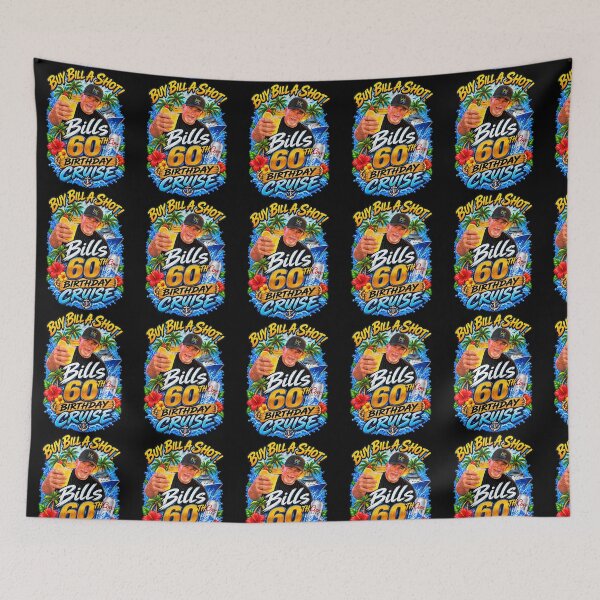 Item preview, Buy Bill A Shot Bill'S 60Th Birthday Cruise designed and sold by snailslowdance.