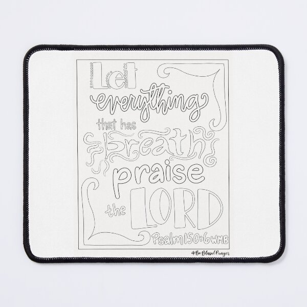 Item preview, Praise the Lord (Color My Heart) designed and sold by BeBlessedPrayer!.