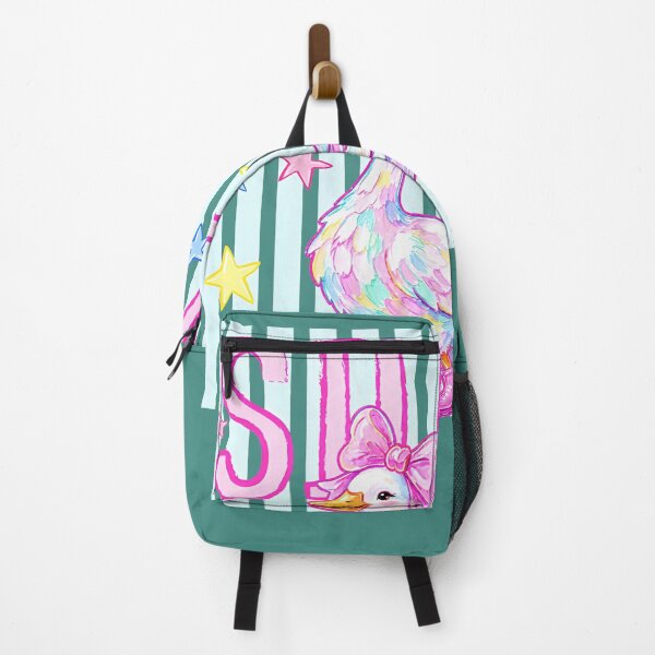 Item preview, Silly Pastel Duck Cute Y2K Kawaii Animal Rainbow Retro Graphic designed and sold by Miniadecal.