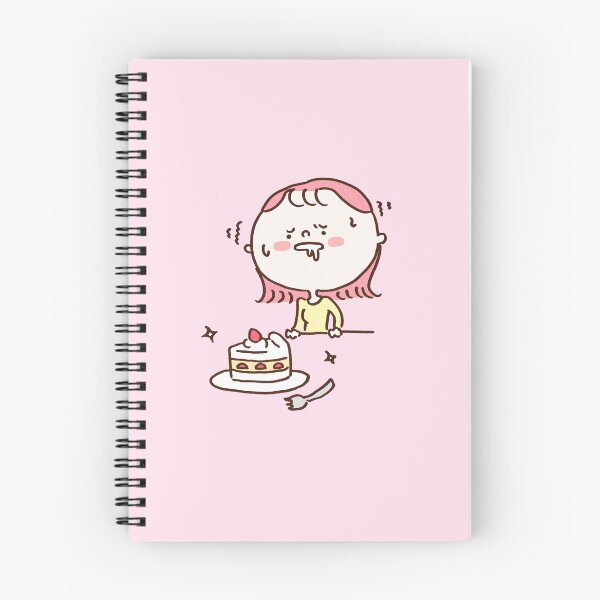 Item preview, Cute Woman Resisting Sweet Strawberry Shortcake designed and sold by Chunu Doodles.