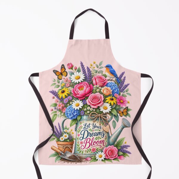 Item preview, Let Your Dreams Bloom – Garden Flowers, Birds & Butterflies designed and sold by PGRprint.