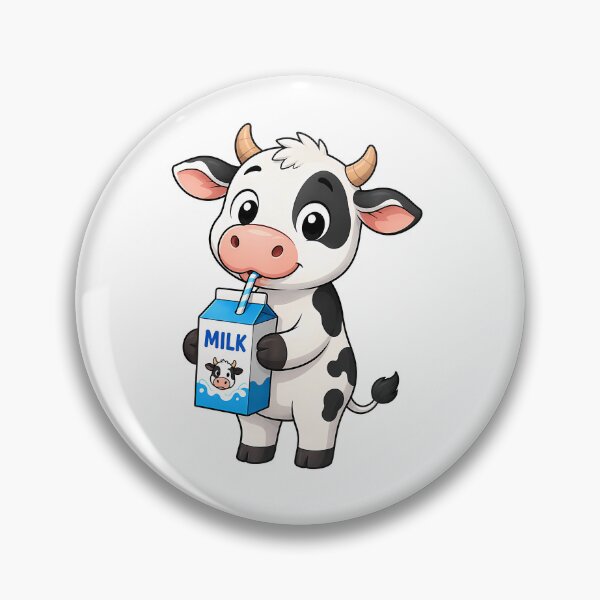 Item preview, Cow Milk Kawaii Funny Graphic designed and sold by snailslowdance.