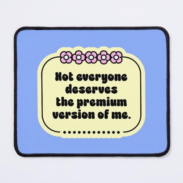 Item preview, Funny Self Worth Boundaries Quote designed and sold by jianina-alondra.