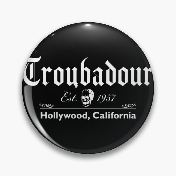 Item preview, Troubadours Est 1957 Hollywood Californias Skull  designed and sold by XanDuriCatcute.