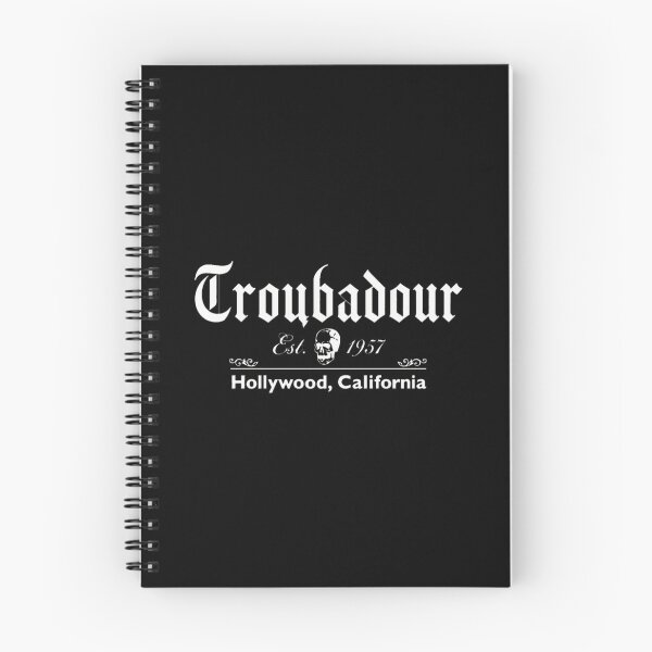 Item preview, Troubadours Est 1957 Hollywood Californias Skull  designed and sold by XanDuriCatcute.