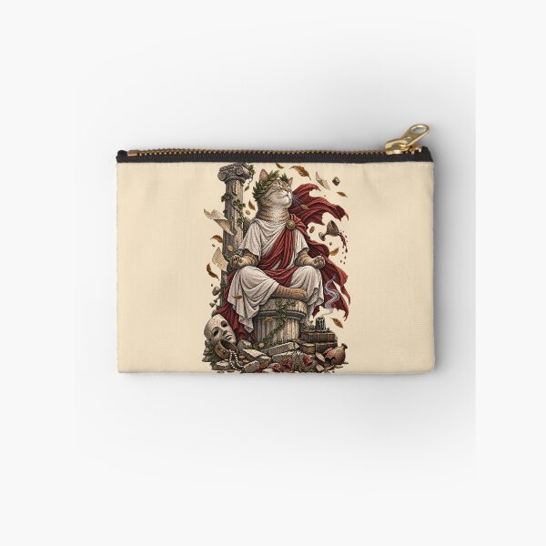 Item preview, Stoic Cat – Ancient Philosophy Inspired Illustration designed and sold by Dogandesighn.
