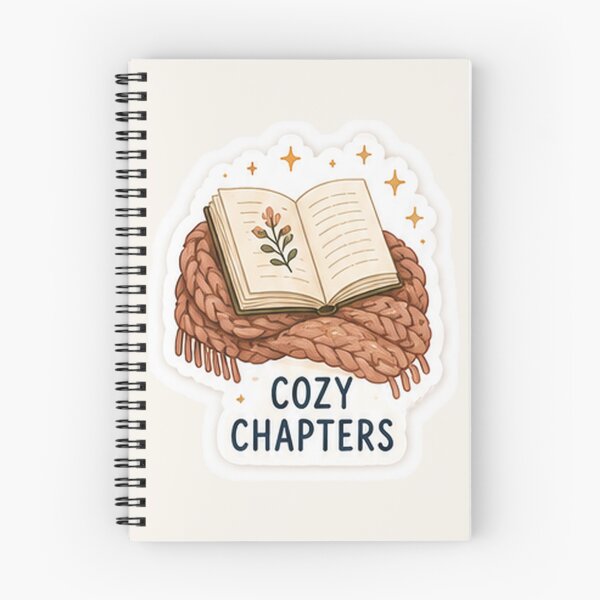 Item preview, Cozy Chapters - Warm Bookish Reading Quote designed and sold by NourtyMK.
