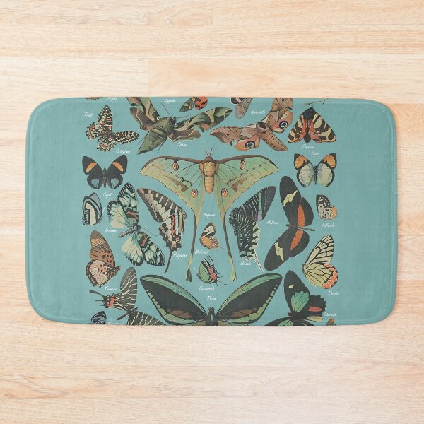 Item preview, Vintage Butterfly Moth Collection Scientific Nature Botanical Specimen Graphic designed and sold by Miniadecal.