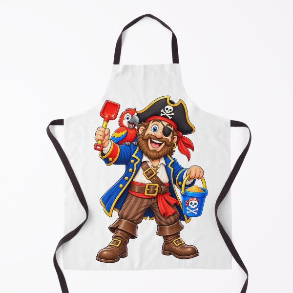 Item preview, Pirate of the Caribbean with parrot on beach designed and sold by JamesDunican.