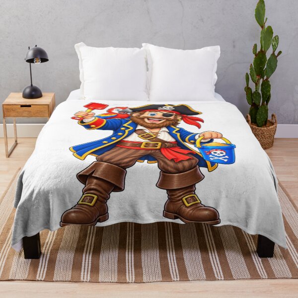 Item preview, Pirate of the Caribbean with parrot on beach designed and sold by JamesDunican.