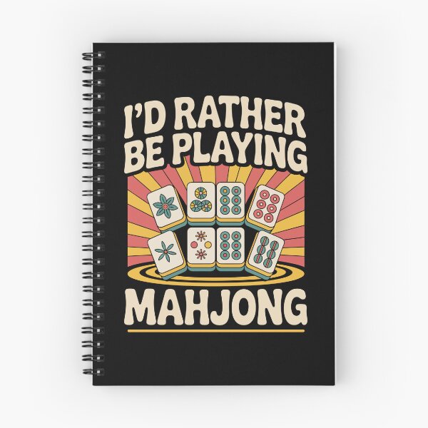 Item preview, I’D RATHER BE PLAYING MAHJONG designed and sold by jkrphoto.