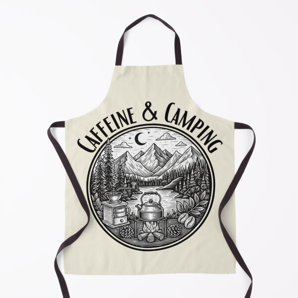 Item preview, Caffeine and Camping designed and sold by Aise06.