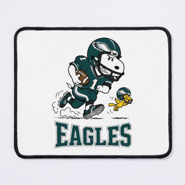 Item preview, Snoopy & Woodstock Philadelphia Eagles Football Retro F076 designed and sold by GLUVY-THEME.