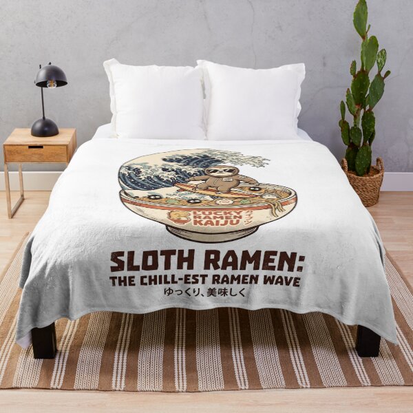 Item preview, SLOTH RAMEN SURF WAVE designed and sold by nnnememtw.