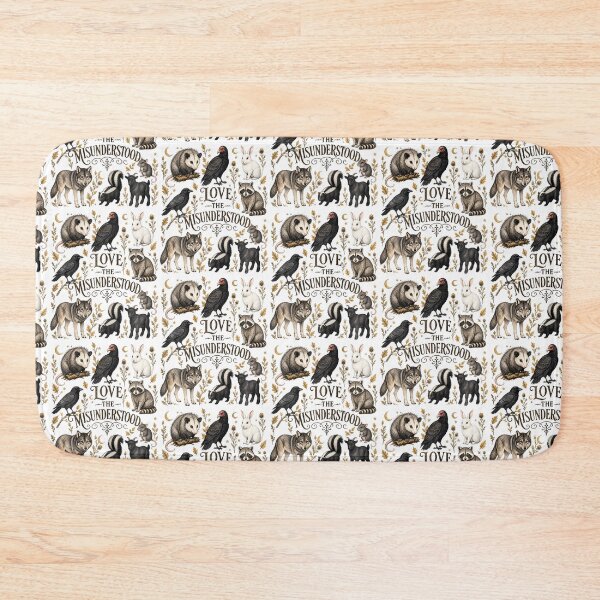 Item preview, Love The Misunderstood Woodland Creatures Wildlife Animal  designed and sold by snailslowdance.