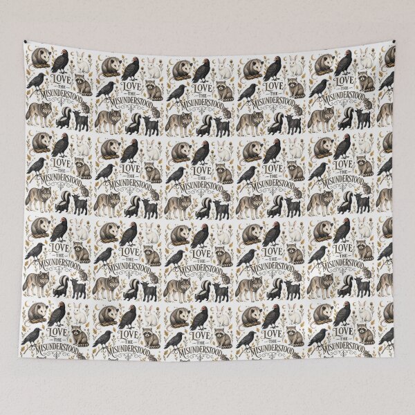 Item preview, Love The Misunderstood Woodland Creatures Wildlife Animal  designed and sold by snailslowdance.
