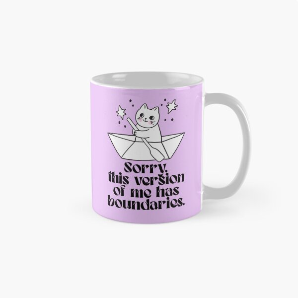 Item preview, Funny Boundaries Self Respect Quote designed and sold by jianina-alondra.