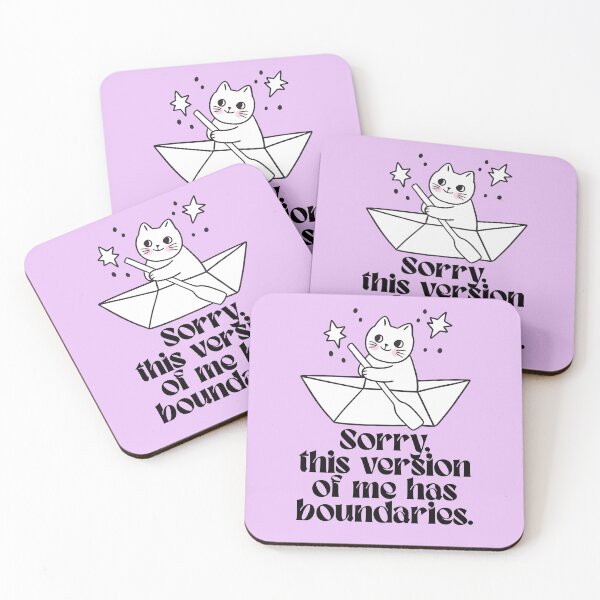 Item preview, Funny Boundaries Self Respect Quote designed and sold by jianina-alondra.