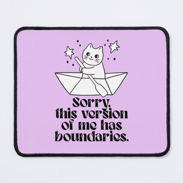 Item preview, Funny Boundaries Self Respect Quote designed and sold by jianina-alondra.