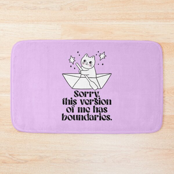 Item preview, Funny Boundaries Self Respect Quote designed and sold by jianina-alondra.