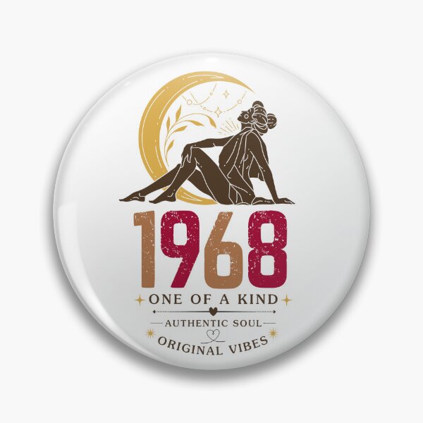 Artikelvorschau, Einzigartiges Boho-Geburtstagsdesign von 1968 entworfen und verkauft von FlareCraftStudio.