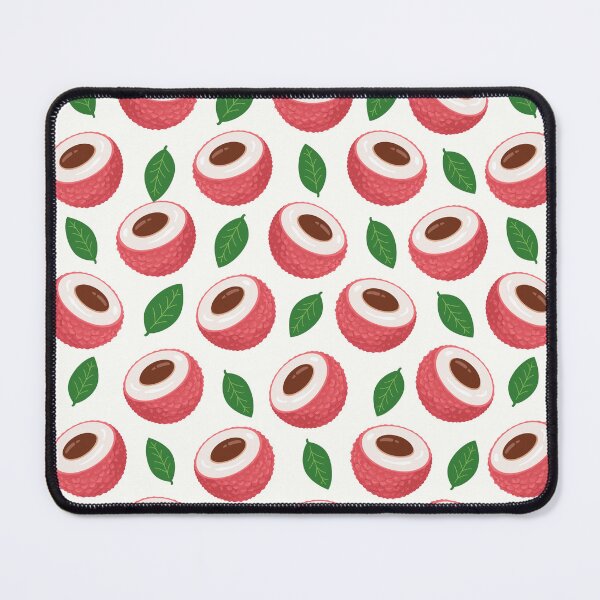 Item preview, Cute Lychee Fruit and Leaf Pattern designed and sold by teeperfect.