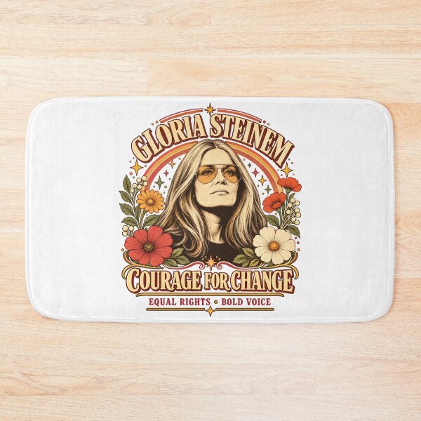 Item preview, Gloria Steinem Courage For Change Equal Rights Bold Voice Vintage designed and sold by GusHickman.