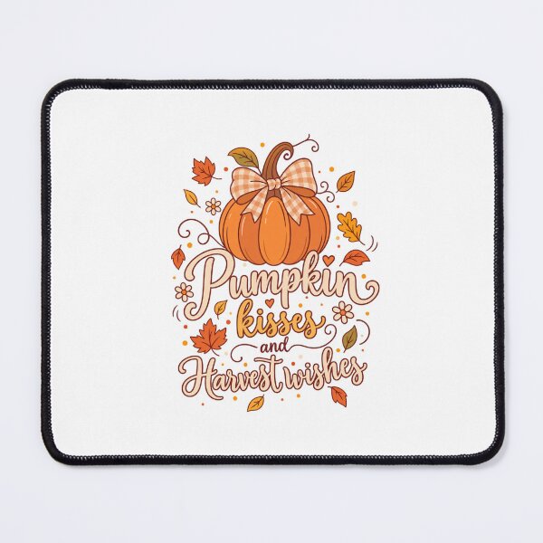 Item preview, Pumpkin kisses and Harvest wishes designed and sold by LuveraxArt.