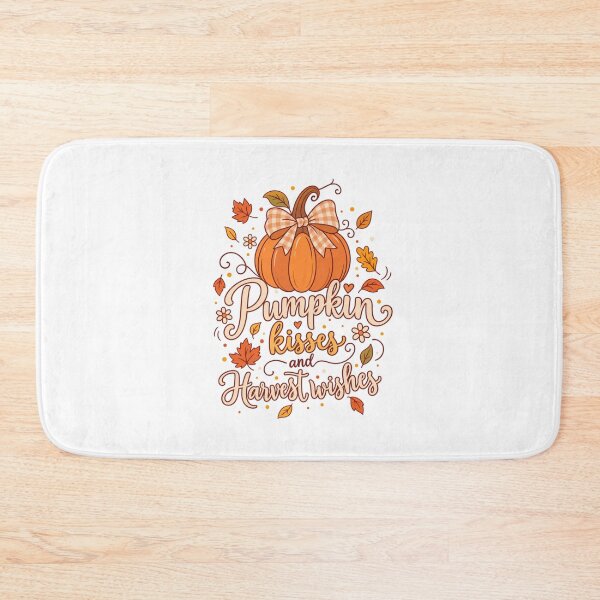 Item preview, Pumpkin kisses and Harvest wishes   designed and sold by LuveraxArt.