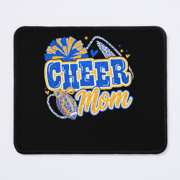 Item preview, Blue And Gold Cheer Mom Team Game Day Football Cheerleader designed and sold by Pider-Vampire.