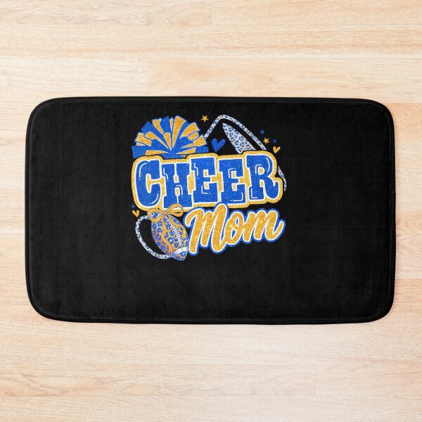 Item preview, Blue And Gold Cheer Mom Team Game Day Football Cheerleader  designed and sold by Pider-Vampire.