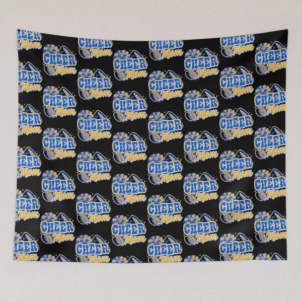 Item preview, Blue And Gold Cheer Mom Team Game Day Football Cheerleader  designed and sold by Pider-Vampire.