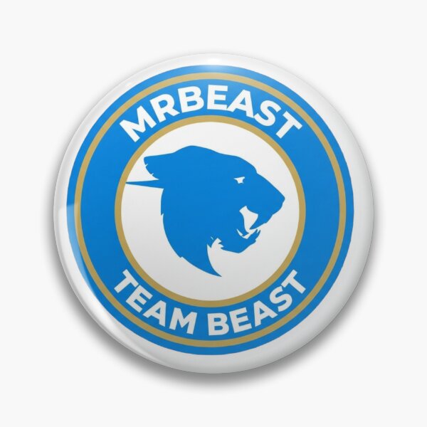 Item preview, MrBeast Official Panther Logo Streetwear Cyber Blue designed and sold by Neon-Leonida-Vibes.