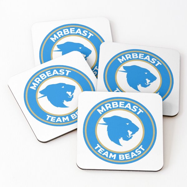 Item preview, MrBeast Official Panther Logo Streetwear Cyber Blue designed and sold by Neon-Leonida-Vibes.