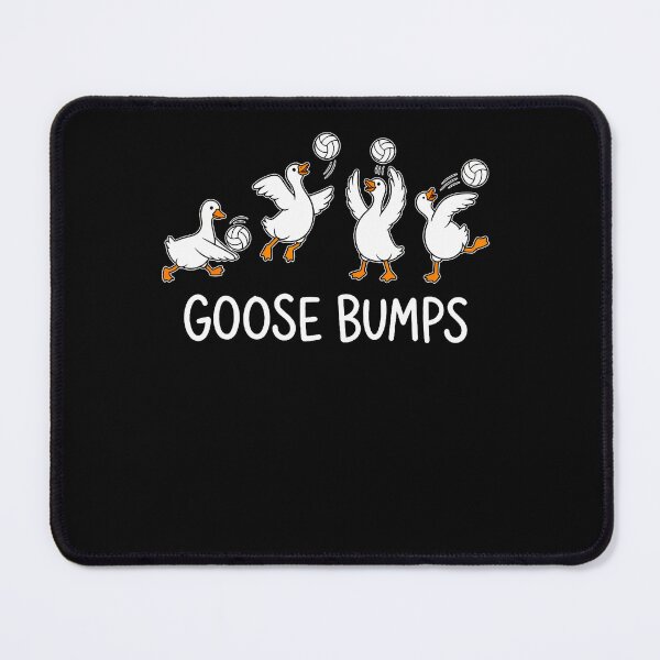 Item preview, Goose Bumps Volleyball Funny Goose Playing Volleyball Art designed and sold by Pider-Vampire.